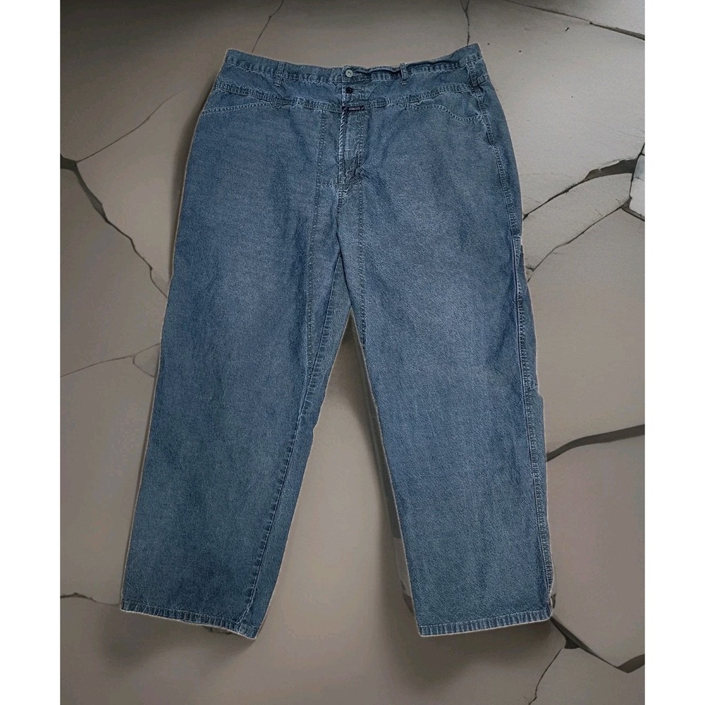 Marithe Francois Girbaud Mens 44 Blue Denim Pants Baggy Authentic Fit 5357 90s